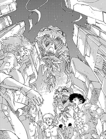 Anteprima Miniserie Nathan Never albo n.6 - tavola di Massimo Dall'Oglio
