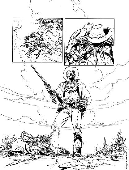 Anteprima etichetta Audace 2018 - "Deadwood Dick" testi di Maurizio Colombo, disegni di Pasquale Frisenda