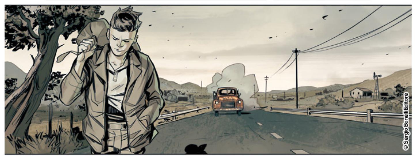 Anteprima etichetta Audace 2018 - "Mister No Revolution", testi di Michele Masiero, disegni di Alessio Avallone
