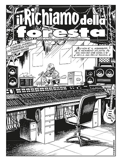 "Il richiamo della foresta" - testi di Michele Masiero e Moreno Burattini, disegni di Walter Venturi