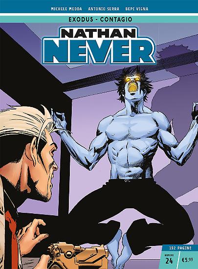 Nathan Never n.24 - Edizione Cronologica La Gazzetta dello Sport e Il Corriere della Sera.