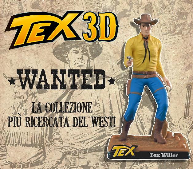 La prima uscita di Tex 3D - collezione ufficiale!
