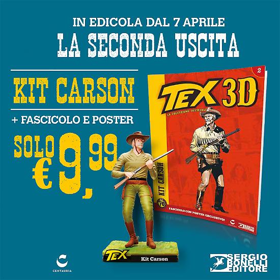 Kit Carson vi aspetta in edicola dal 7 aprile!