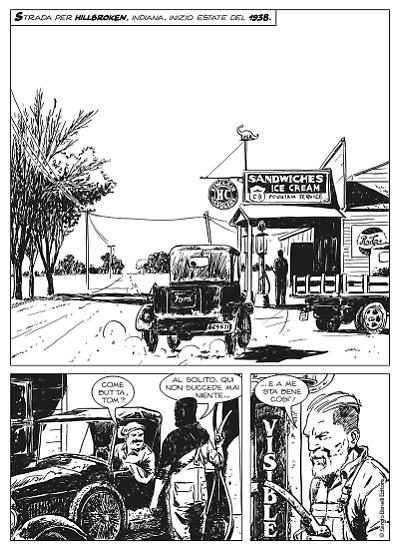 Una tavola di Keller - testi di Luigi Mignacco, disegni di Paolo Raffaelli