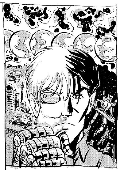 Il terzo concetto per la copertina variant di "Nathan Never: Generazioni" n.1