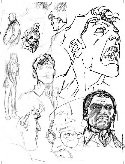 Studi per Dylan Dog