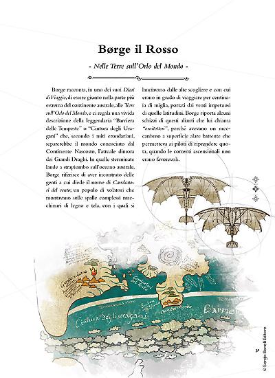 Una pagina dell'Atlante di Dragonero