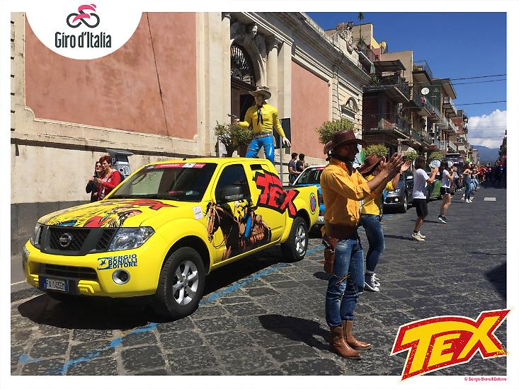 Il pickup di Tex al Giro d'Italia 2018!