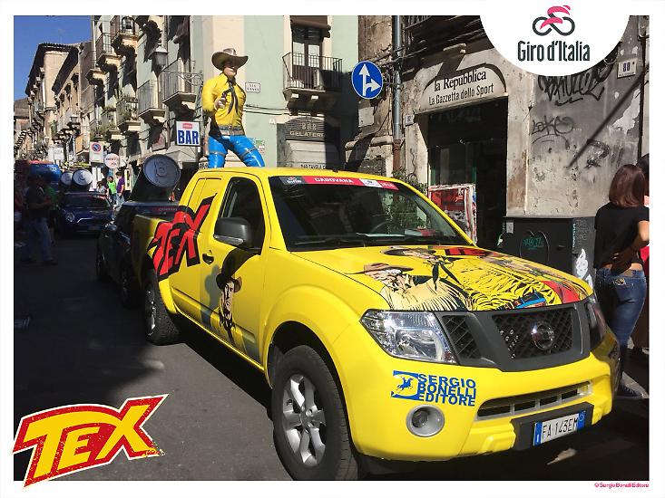 Il pickup di Tex al Giro d'Italia 2018!