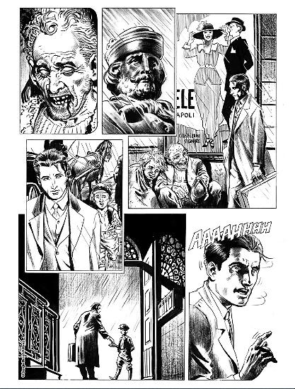 Una pagina in anteprima del racconto "Dieci centesimi"