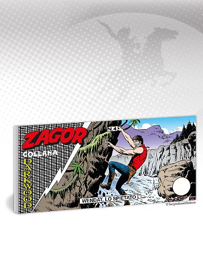 La copertina di Zagor Collana Darkwood n.4, "Wendat, lo spietato".