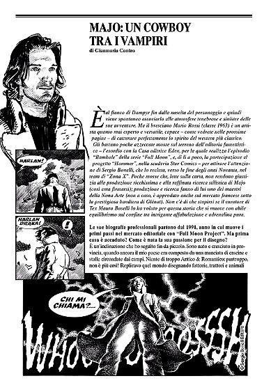Una pagina dell'introduzione di "I rangers di Finnegan", Speciale Tex n.33.
