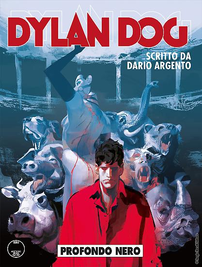 La copertina di Gigi Cavenago da "Profondo nero", Dylan Dog n. 383, dal 28 luglio in edicola.