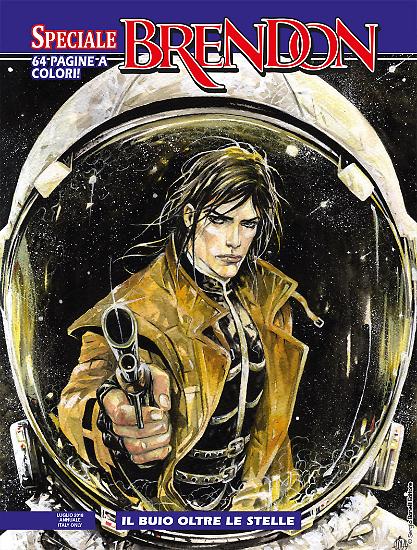 La copertina di Lola Airaghi per "Il buio oltre le stelle", Speciale Brendon n. 15.