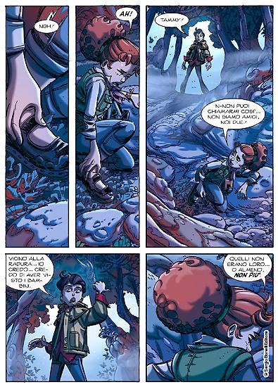 Una tavola di Giovanni Rigano su testi di Bruno Enna per Dylan Dog Color Fest n.26.