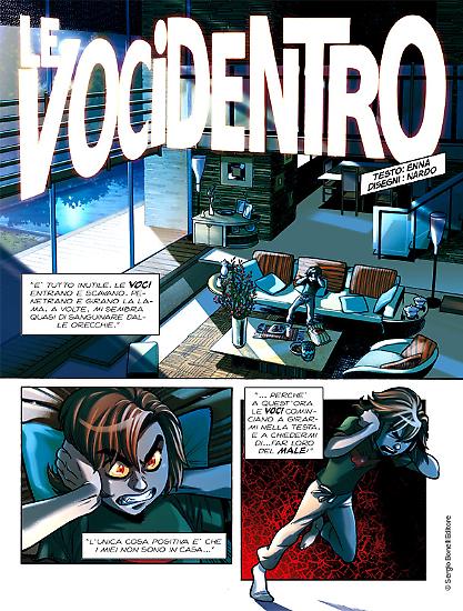 Una tavola di Federico Nardo su testi di Bruno Enna per Dylan Dog Color Fest n.26.