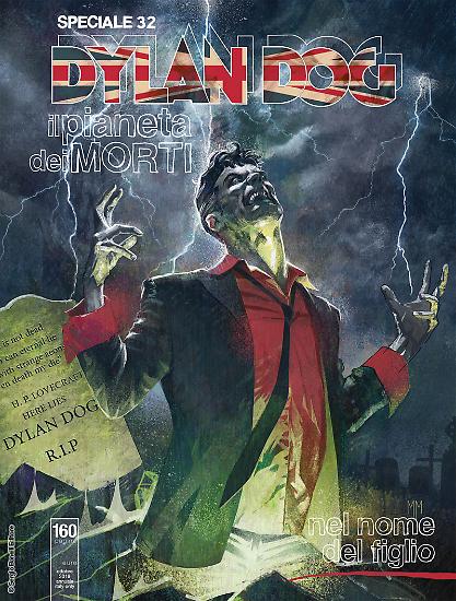 La copertina di Marco Mastrazzo per "Nel nome del figlio", Speciale Dylan Dog n.32.