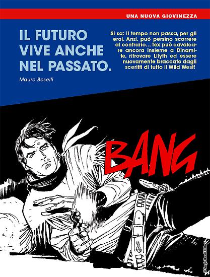 Una pagina di Tex Magazine 70 anni.