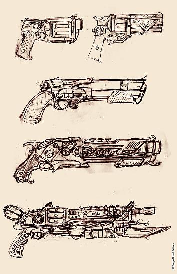 Studi di Rosario Raho per Nathan Never Generazioni 5 "L'era delle chimere".