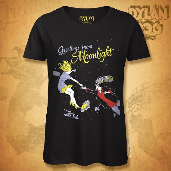 Un nuovo modello di t-shirt femminile ispirato a "Il lungo addio" l'indimenticabile storia firmata da Marcheselli, Sclavi e Ambrosini.