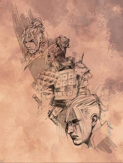 Uno studio di Ivan Calcaterra per Senzanima 2.