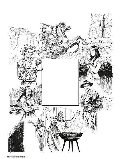 Una delle illustrazioni contenute nel portfolio di Roberto De Angelis