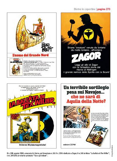 Una pagina di "Le copertine di Tex Gigante. 1980-1999".