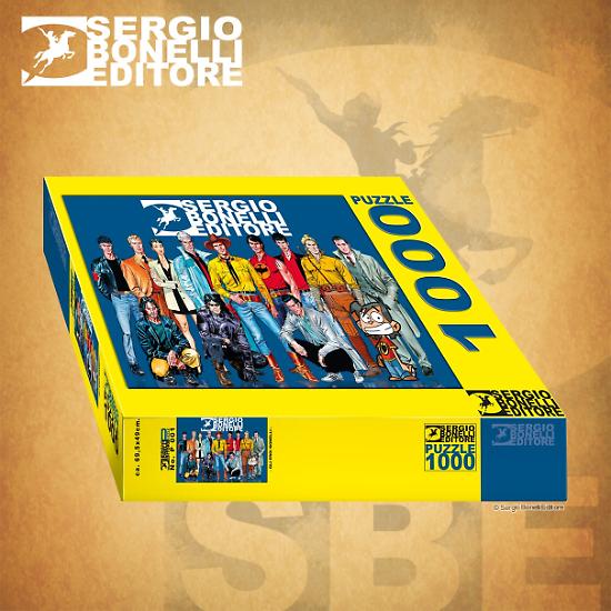 Il puzzle della famiglia degli Eroi Bonelli da 1000 pezzi!