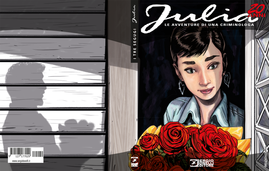 La cover variant di Julia 242, al profumo di rosa!