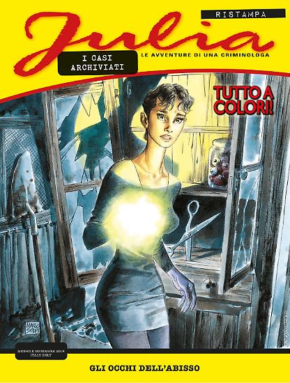 La copertina del primo albo di Julia Ristampa.