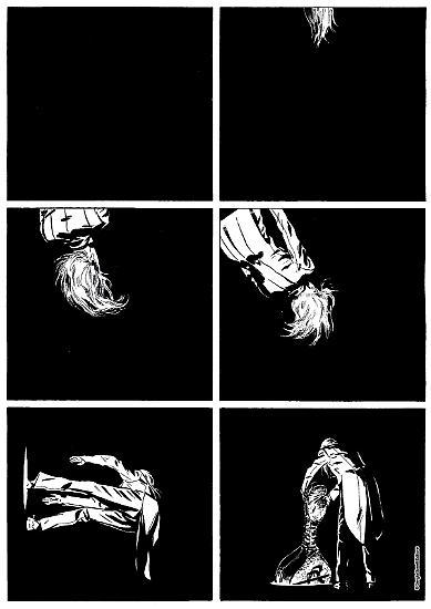 Una tavola tratta da "Sognare, forse morire", testi di Giancarlo Berardi e Maurizio Mantero, disegni di Laura Zuccheri.