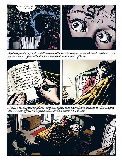 Una tavola del primo albo di Julia Ristampa.