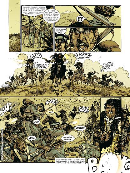Anteprima Tex 2019 - disegni di R. M. Guéra, colori di Giulia Brusco.