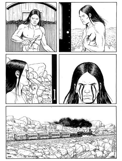 Anteprima Tex 2019 - disegni di Ugolino Cossu.