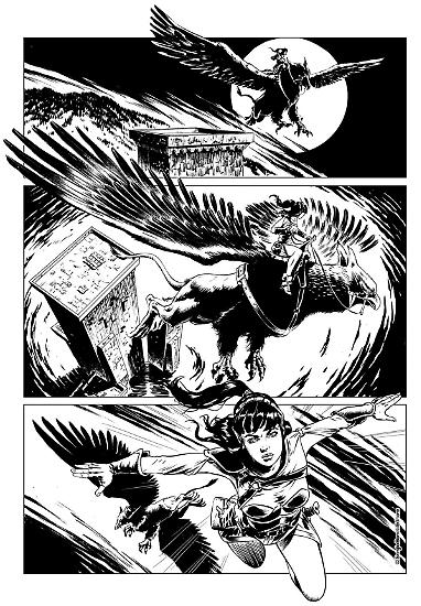 Anteprima Dragonero 2019 - tavola di Giuseppe De Luca