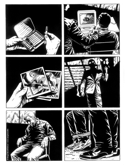 Anteprima Le Storie 2019 - tavola di Max Avogadro, sceneggiatura di Maurizio Principato