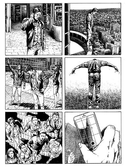 Anteprima Le Storie 2019 - tavola di Max Avogadro, sceneggiatura di Maurizio Principato