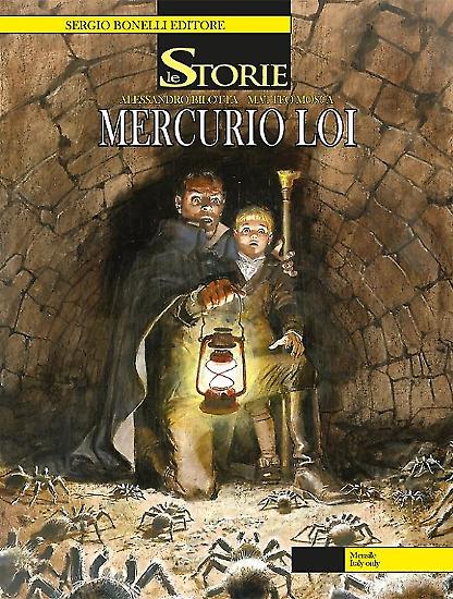 La copertina di Aldo Di Gennaro per "Mercurio Loi", Le Storie n.28.