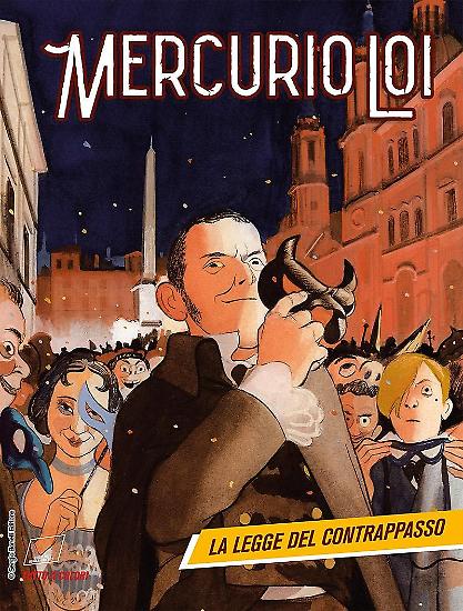 La copertina di Manuele Fior per "La legge del contrappasso", Mercurio Loi n.2.