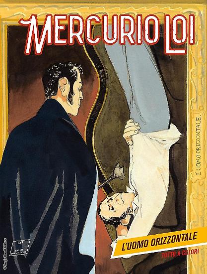 La copertina di Manuele Fior per "L'uomo orizzontale", Mercurio Loi n.10.