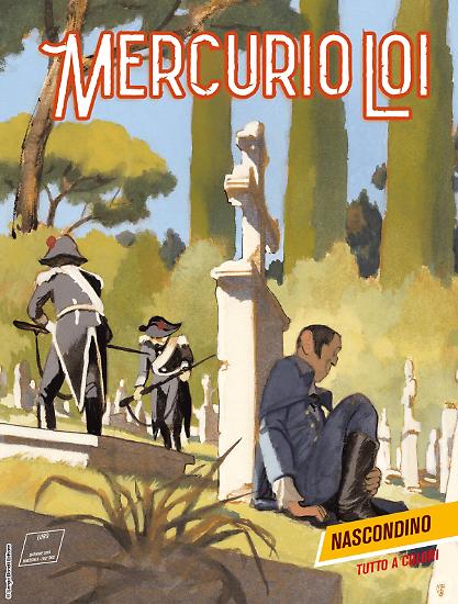 La copertina di Manuele Fior per "Nascondino", Mercurio Loi n.14.