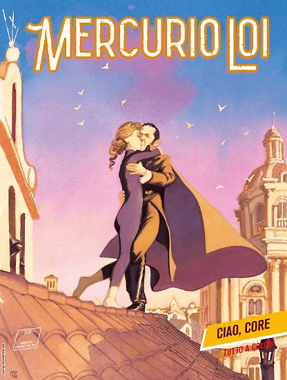 La copertina di Manuele Fior per "Ciao, core", Mercurio Loi n.15.