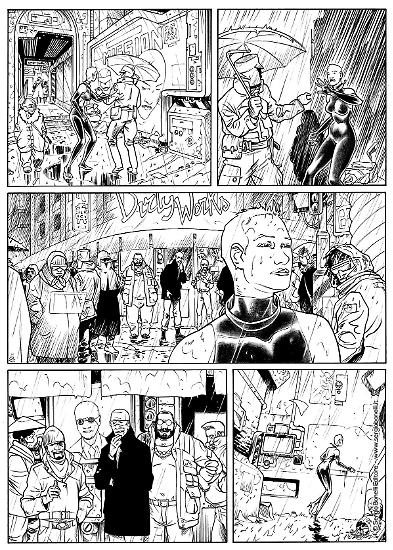 Anteprima Nathan Never 2019 - tavola di Melissa Zanella