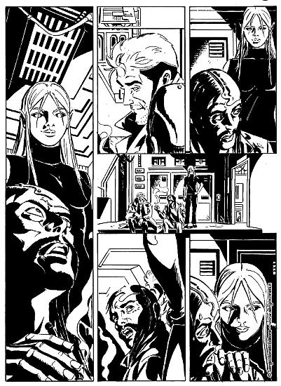 Anteprima Nathan Never 2019 - tavola di Alessandro Russo