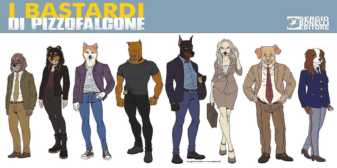 I protagonisti dei "Bastardi" nell'interpretazione di Fabiana Fiengo