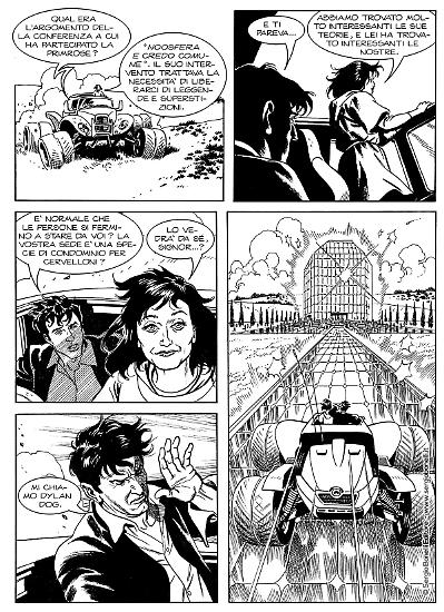 Anteprima Dylan Dog 2019 - tavola di Giampiero Casertano