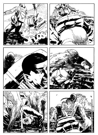 Anteprima Dylan Dog 2019 - tavola di Werther Dell'Edera