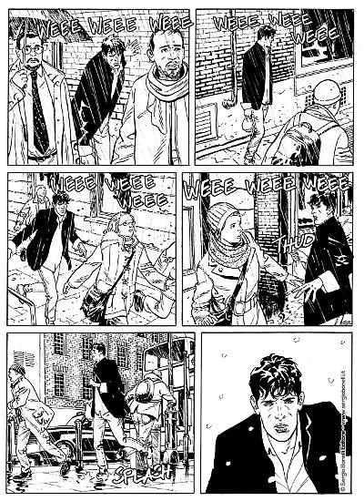 Anteprima Dylan Dog 2019 - tavola di Marco Nizzoli