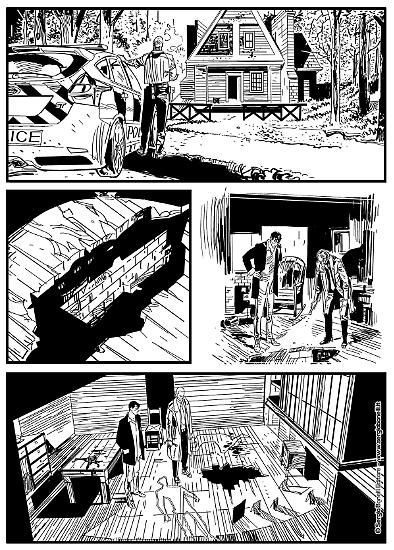 Anteprima Dylan Dog 2019 - tavola di Piero Dall'Agnol e Luigi Siniscalchi
