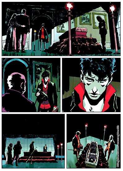 Anteprima Dylan Dog 2019 - tavola di Fabrizio Des Dorides